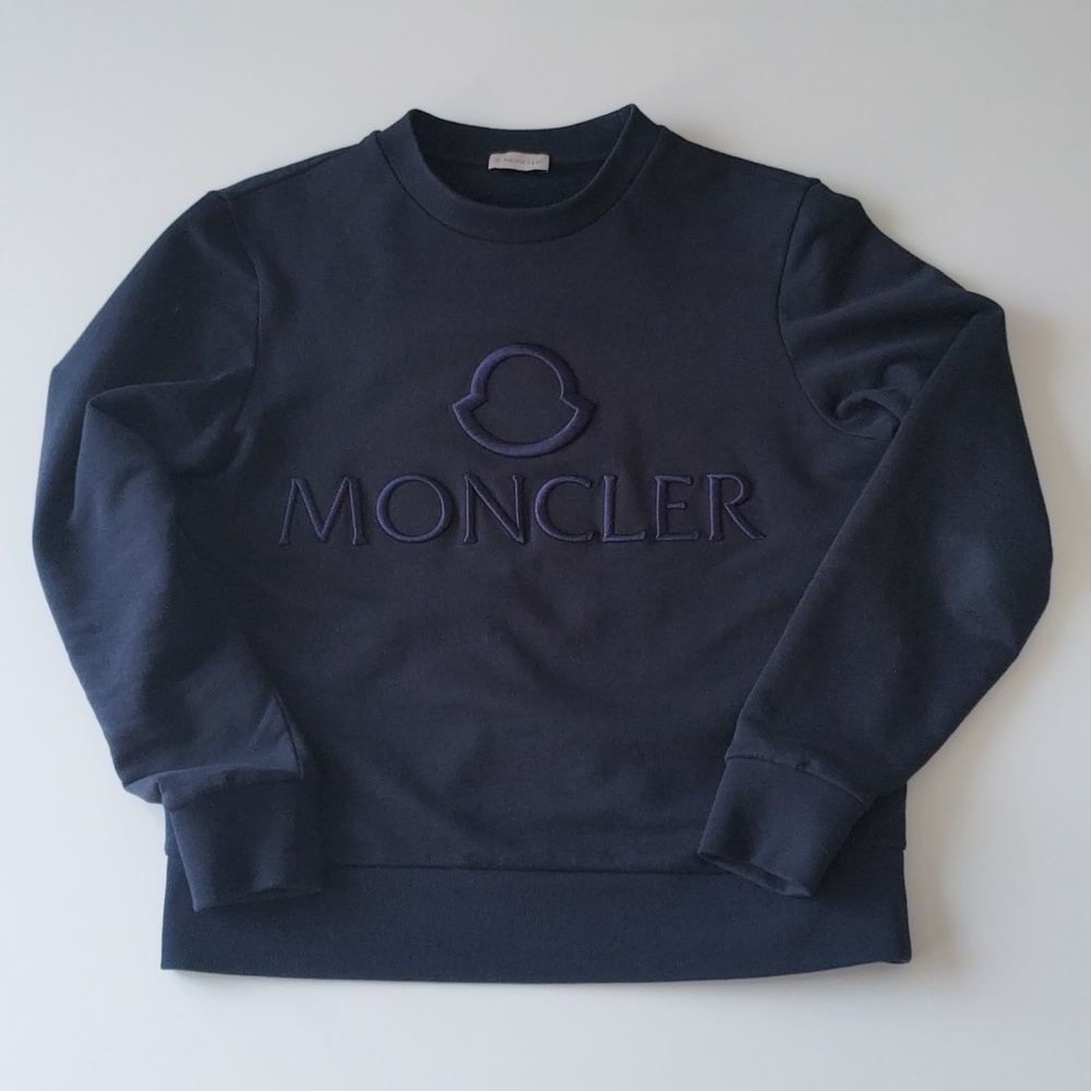 MONCLER Embroidered Logo Sweater